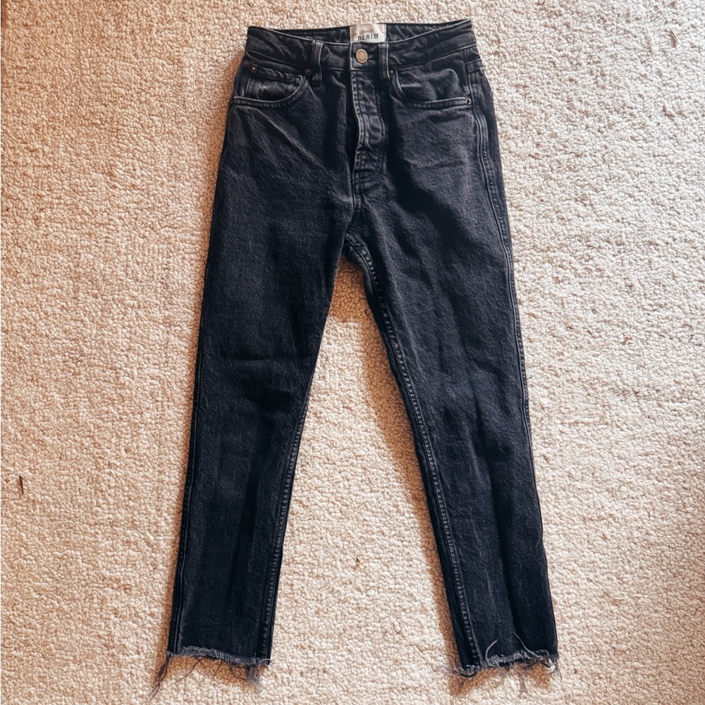 Sezane Brut Sexy jeans 23 Faded Black
